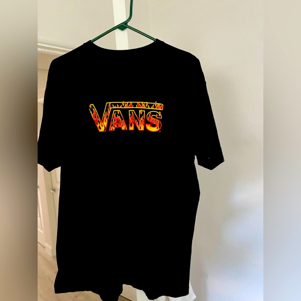 FLAME VANS TEE DISCONTINUED DESIGN